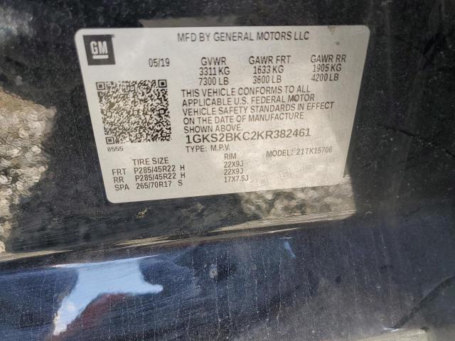 Photo 14 from auction – 2019 GMC YUKON SLT with VIN 1GKS2BKC2KR382461