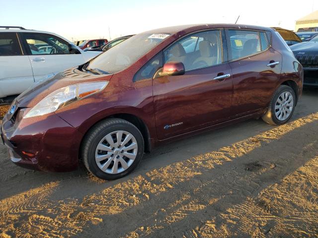 NISSAN LEAF S 2017 with VIN 1N4BZ0CP5HC304514 - Photo from auction