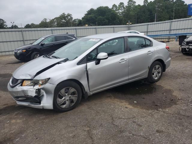HONDA CIVIC LX 2013 with VIN 19XFB2F51DE046811 - Photo from auction
