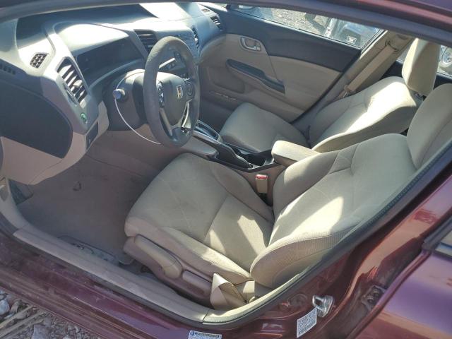 Photo 7 from auction – 2012 HONDA CIVIC LX with VIN 19XFB2F5XCE079627