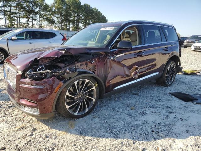 LINCOLN AVIATOR RE 2021 with VIN 5LM5J7XC4MGL09200 - Photo from auction