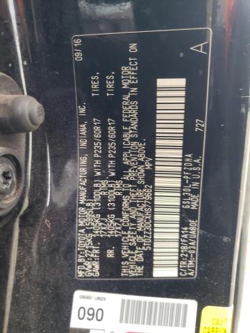 Photo 14 from auction – 2017 TOYOTA SIENNA with VIN 5TDZZ3DCXHS779662