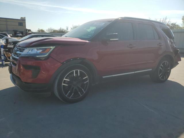 FORD EXPLORER X 2018 with VIN 1FM5K7D81JGB30401 - Photo from auction
