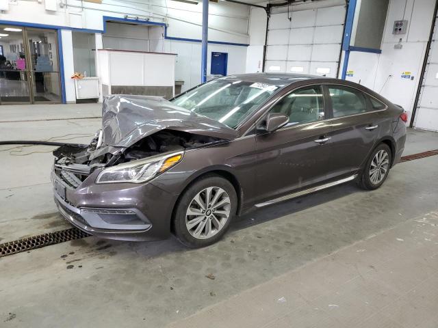 HYUNDAI SONATA SPO 2017 with VIN 5NPE34AF6HH472998 - Photo from auction