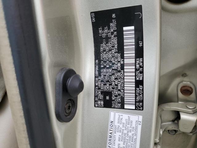 Photo 14 from auction – 2003 TOYOTA HIGHLANDER with VIN JTEHF21A730142544