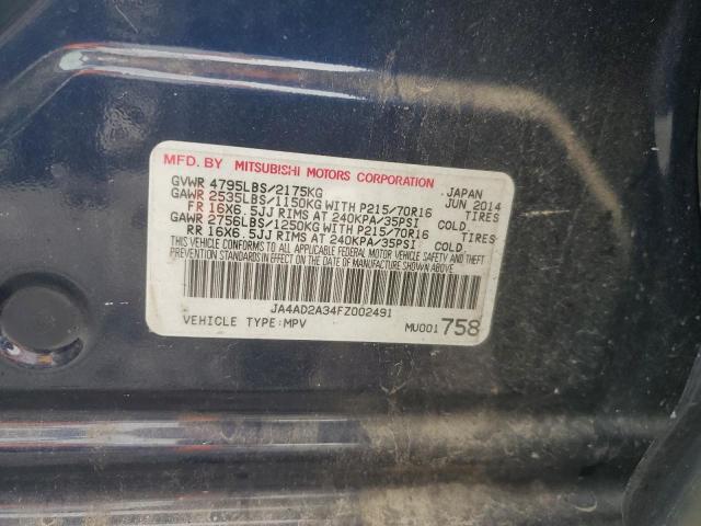 صورة رقم 14 من المزاد - 2015 MITSUBISHI OUTLANDER مع VIN JA4AD2A34FZ002491