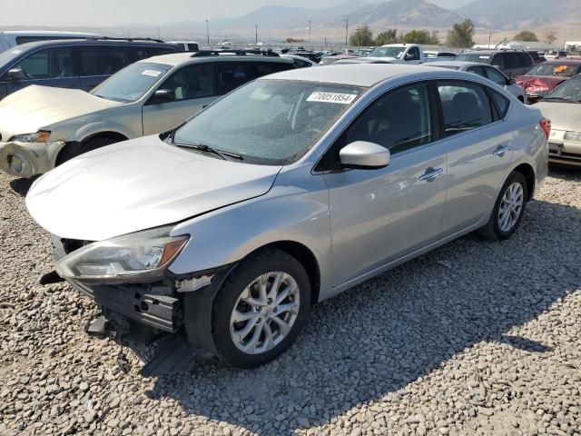 NISSAN SENTRA S 2018 with VIN 3N1AB7AP0JL650490 - Photo from auction
