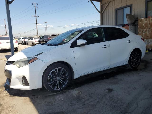TOYOTA COROLLA L 2015 with VIN 5YFBURHEXFP331524 - Photo from auction