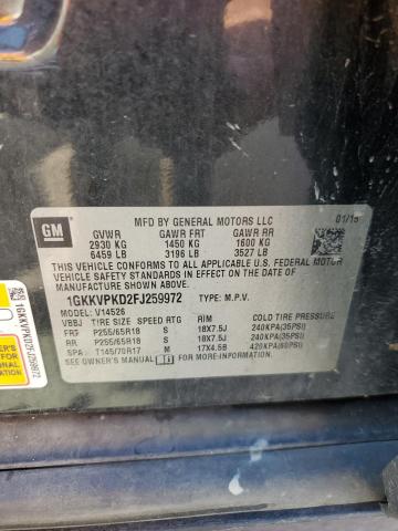 Foto 14 de la subasta – 2015 GMC ACADIA SLE con VIN 1GKKVPKD2FJ259972