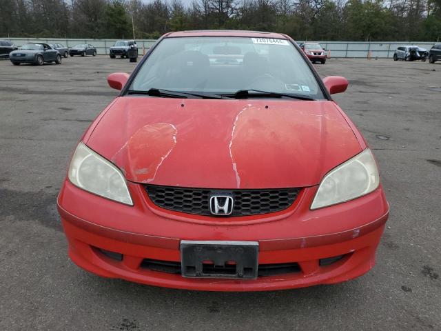 Photo 5 from auction – 2005 HONDA CIVIC EX with VIN 1HGEM22925L031064