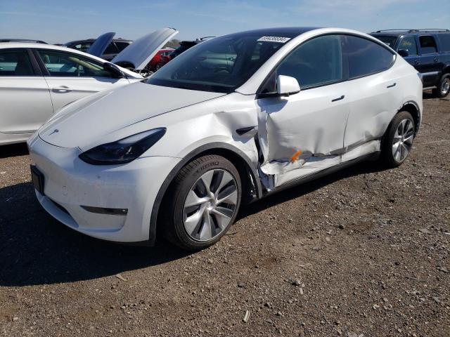 TESLA MODEL Y 2023 with VIN 7SAYGAEE6PF760327 - Photo from auction