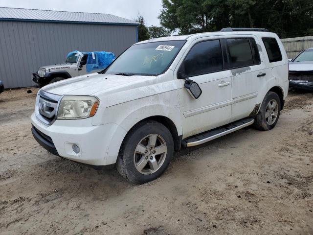 HONDA PILOT EXL 2011 with VIN 5FNYF3H51BB031958 - Photo from auction