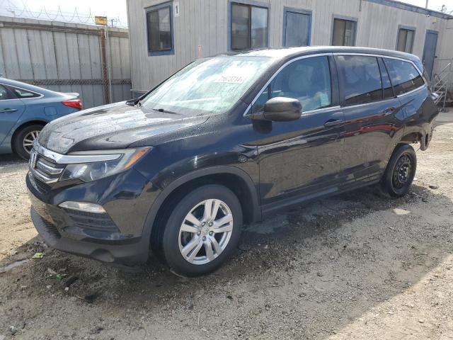 HONDA PILOT LX 2017 with VIN 5FNYF5H18HB019047 - Photo from auction
