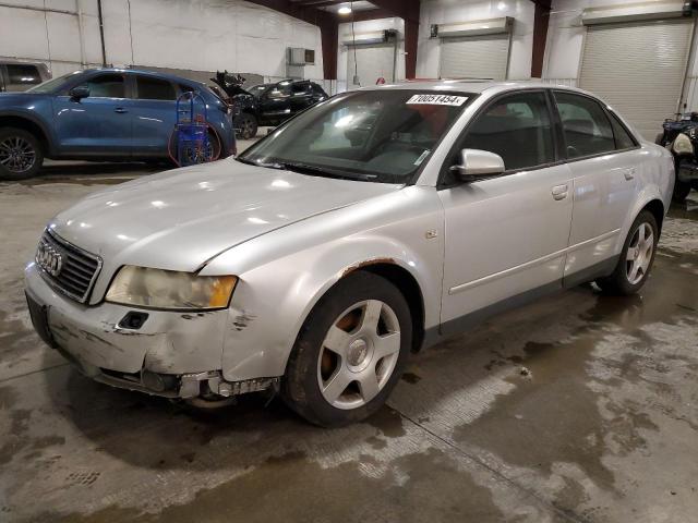 AUDI A4 1.8T QU 2003 with VIN WAULC68E53A191241 - Photo from auction