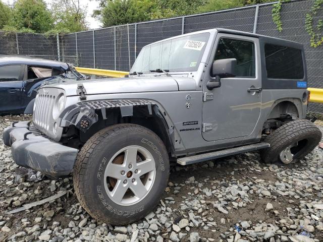 JEEP WRANGLER S 2017 with VIN 1C4AJWAG2HL506990 - Photo from auction