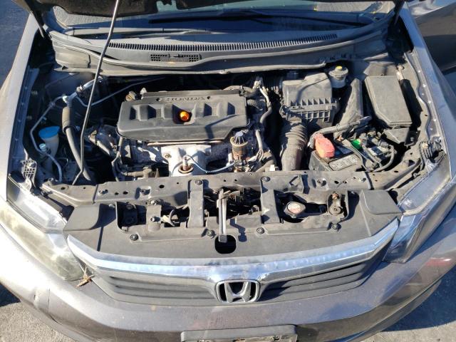 Photo 11 from auction – 2012 HONDA CIVIC LX with VIN 19XFB2F52CE076141