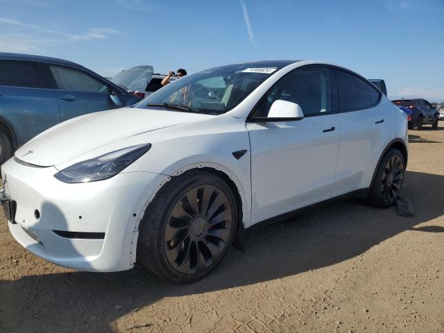 TESLA MODEL Y 2021 with VIN 5YJYGDEF9MF250220 - Photo from auction