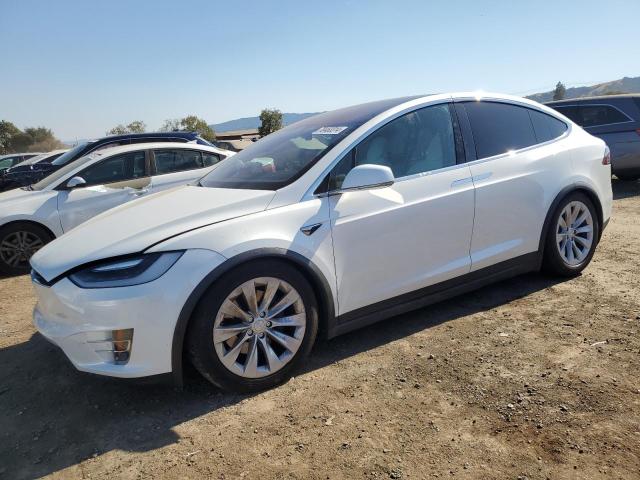TESLA MODEL X 2017 with VIN 5YJXCBE21HF068512 - Photo from auction