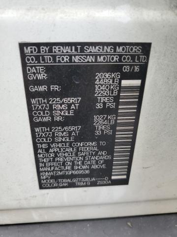 Photo 14 from auction – 2016 NISSAN ROGUE S with VIN KNMAT2MT1GP669536