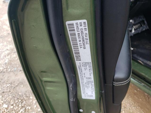 Photo 14 from auction – 2021 DODGE DURANGO SR with VIN 1C4SDJH93MC643159