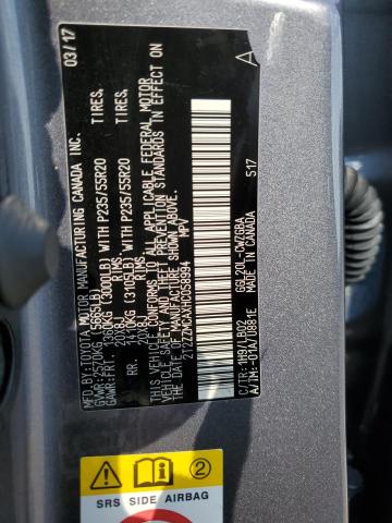 Photo 14 from auction – 2017 LEXUS RX 350 BAS with VIN 2T2ZZMCAXHC058994