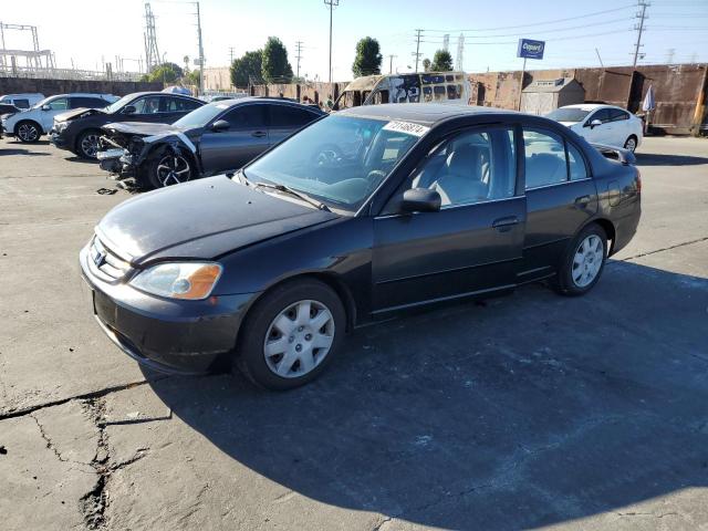 HONDA CIVIC EX 2002 with VIN 2HGES26782H522195 - Photo from auction