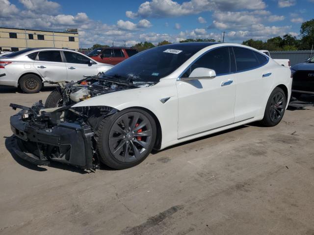 TESLA MODEL S 2020 with VIN 5YJSA1E4XLF381224 - Photo from auction