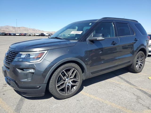 FORD EXPLORER S 2018 with VIN 1FM5K8GT4JGC48979 - Photo from auction