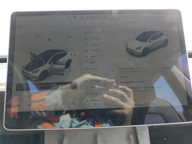 Photo 9 from auction – 2024 TESLA MODEL Y with VIN 7SAYGDEDXRF150412