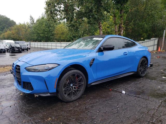 BMW M4 COMPETI 2022 with VIN WBS43AZ02NCJ07132 - Photo from auction