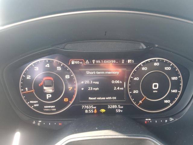 Photo 9 from auction – 2018 AUDI TT with VIN TRUT5CFVXJ1000656