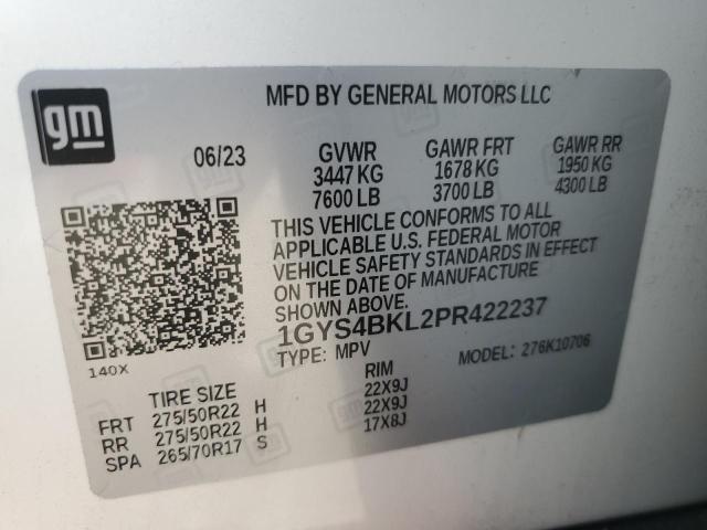 Photo 14 from auction – 2023 CADILLAC ESCALADE P with VIN 1GYS4BKL2PR422237