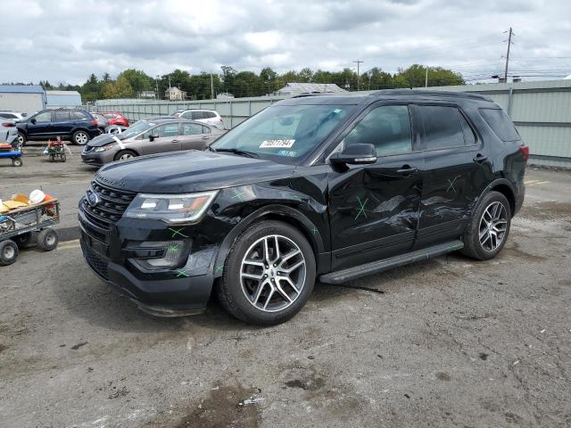 FORD EXPLORER S 2017 with VIN 1FM5K8GT3HGD34181 - Photo from auction