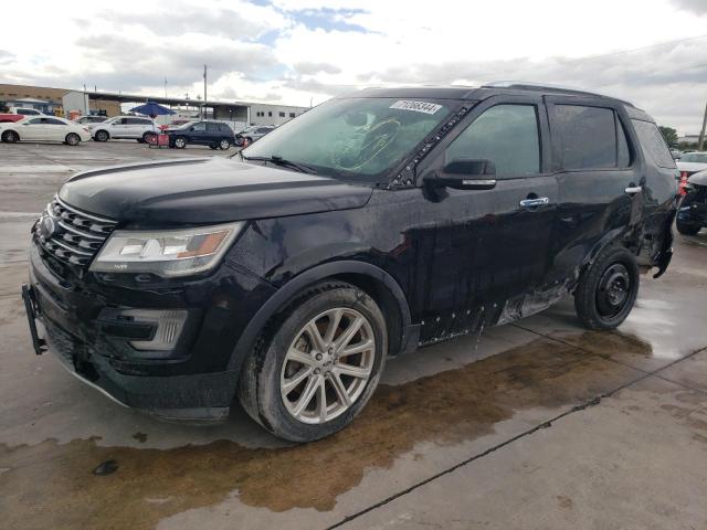 FORD EXPLORER L 2017 with VIN 1FM5K7F86HGD85360 - Photo from auction