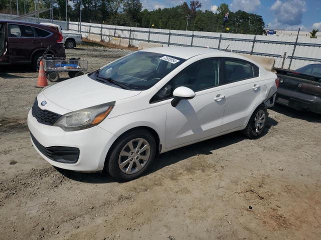 KIA RIO LX 2013 with VIN KNADM4A35D6186026 - Photo from auction