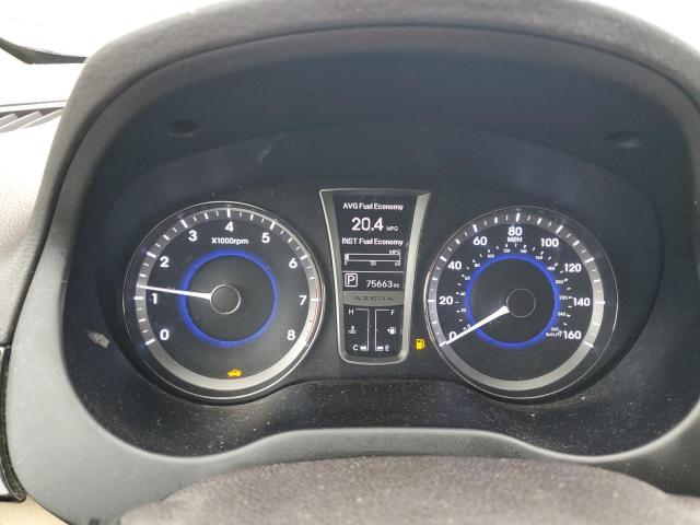 Photo 9 from auction – 2013 HYUNDAI AZERA with VIN KMHFG4JG5DA218746