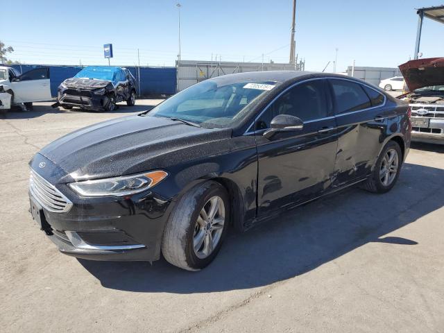 FORD FUSION SE 2018 with VIN 3FA6P0HD1JR166757 - Photo from auction