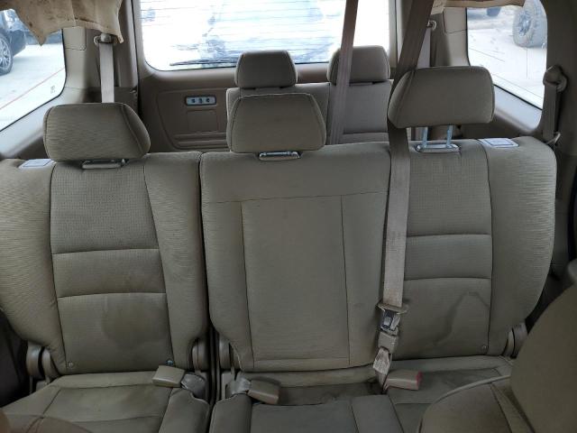 Photo 10 from auction – 2006 HONDA PILOT LX with VIN 5FNYF28186B030528