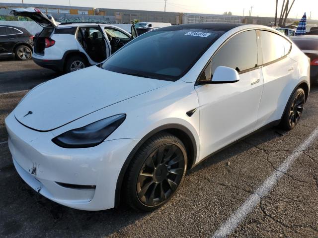 TESLA MODEL Y 2022 with VIN 7SAYGDEEXNF380521 - Photo from auction