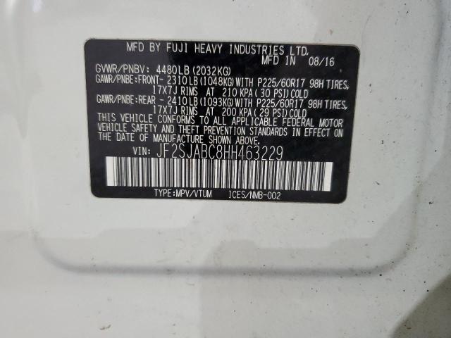 Photo 14 from auction – 2017 SUBARU FORESTER 2 with VIN JF2SJABC8HH463229