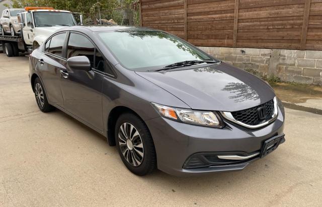 HONDA CIVIC LX 2015 with VIN 19XFB2F57FE044144 - Photo from auction
