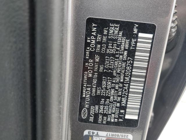Photo 14 from auction – 2021 HYUNDAI TUCSON SE with VIN KM8J2CA41MU308757