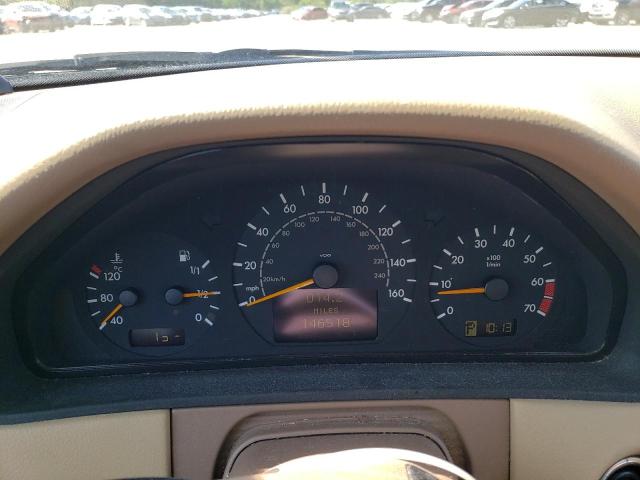 Photo 9 from auction – 2000 MERCEDES-BENZ E 320 with VIN WDBJF65J2YB165568