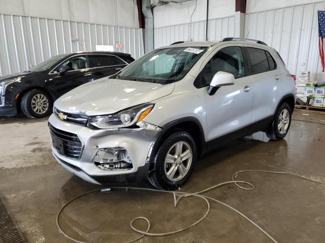 CHEVROLET TRAX 1LT 2022 with VIN KL7CJPSM7NB533619 - Photo from auction