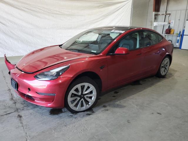 TESLA MODEL 3 2022 with VIN 5YJ3E1EA9NF291158 - Photo from auction