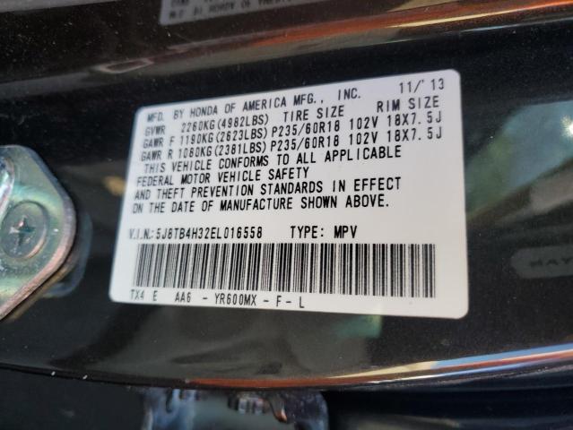 Photo 14 from auction – 2014 ACURA RDX with VIN 5J8TB4H32EL016558
