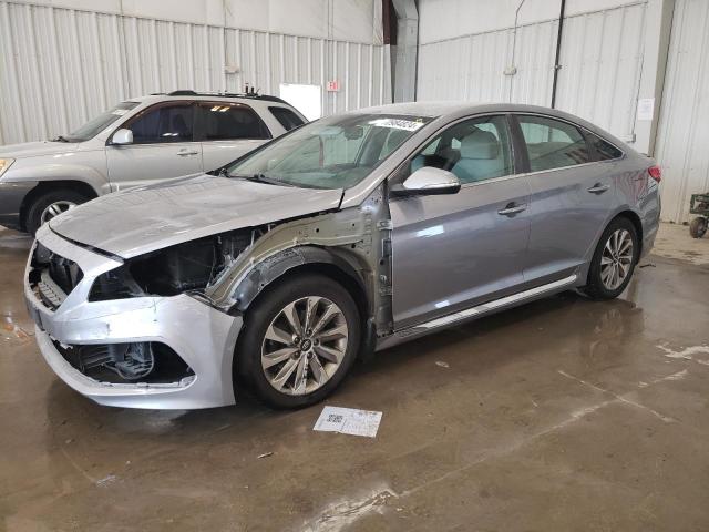HYUNDAI SONATA SPO 2016 with VIN 5NPE34AF8GH269724 - Photo from auction