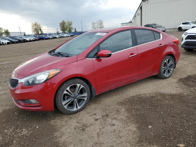 KIA FORTE EX 2014 with VIN KNAFX4A88E5106690 - Photo from auction