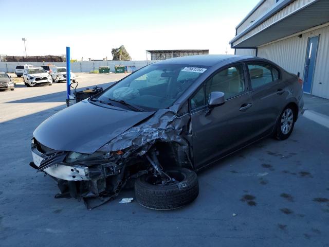HONDA CIVIC LX 2012 with VIN 19XFB2F52CE354388 - Photo from auction