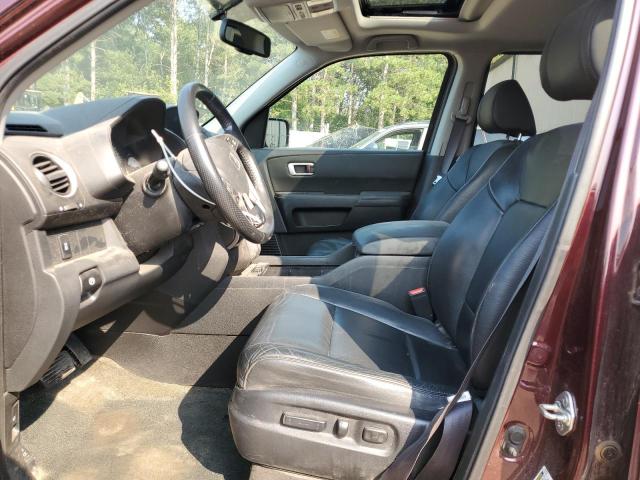 Photo 7 from auction – 2014 HONDA PILOT EXL with VIN 5FNYF4H57EB025754